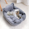 Cozy Cotton Pet Sofa Bed for Dogs and Cats