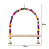 Braided Hanging Rope Chew Toy for Parrots & Small Birds