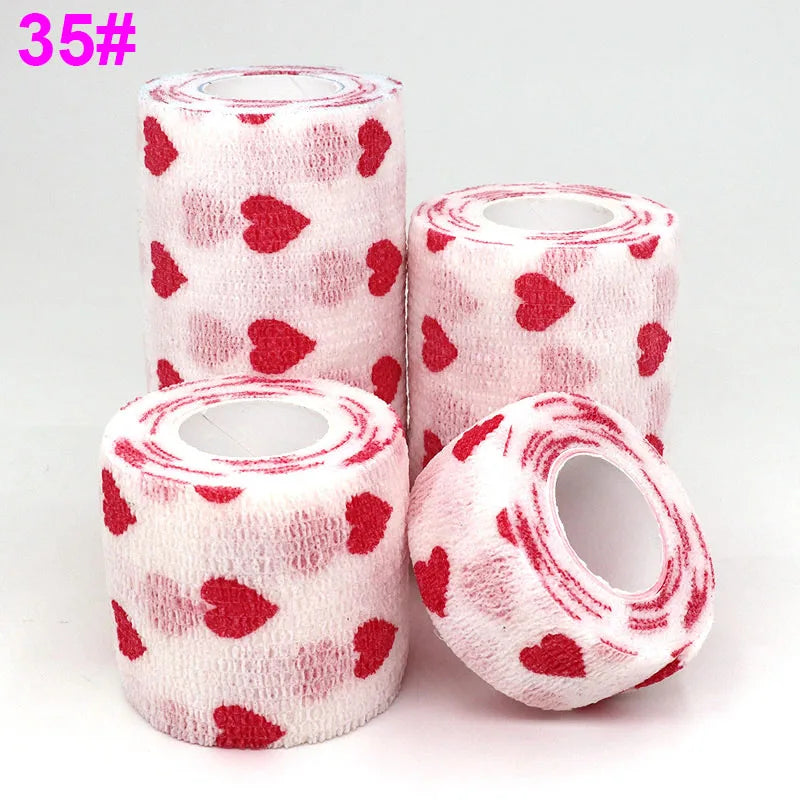 Self-Adhesive Elastic Bandage with Fun Prints (4.8m)