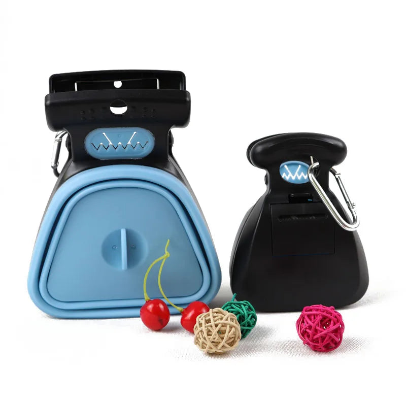 Foldable Dog Pooper Scooper with Decomposable Bags
