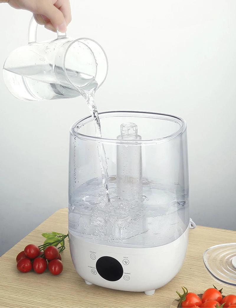 4L Ultrasonic Reptile Terrarium Humidifier with Humidistat and Timer