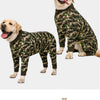 Soft Cotton Dog Pajamas Jumpsuit for Medium & Large Dogs