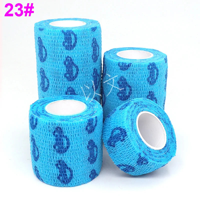 Self-Adhesive Elastic Bandage with Fun Prints (4.8m)