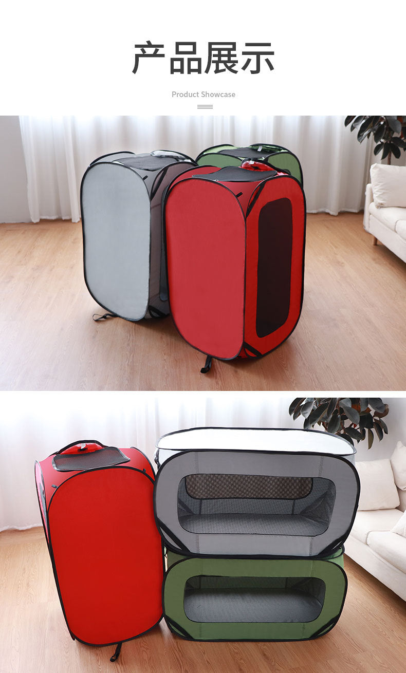 Foldable Pet Playpen with Carry Case