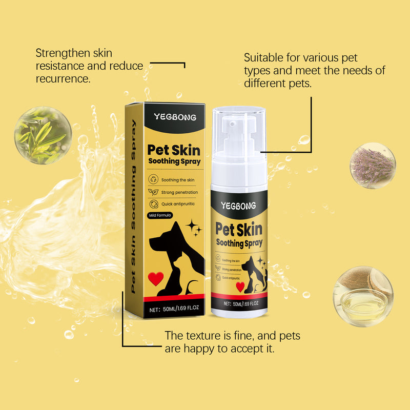 Spray Apaisant pour la Peau des Chiens et des Chats
