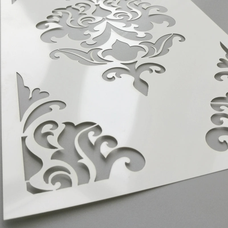 قالب طلاء الحائط للحصان العربي بخط عربي S636 (61-121 سم)