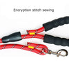 Reflective Dog Leash with Padded Handle - Heavy Duty Double Rope