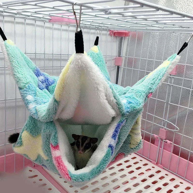 Hamac Double Couche pour Petits Animaux