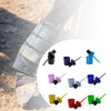 Brosse à sabots de cheval ergonomique avec distributeur de graisse intégré