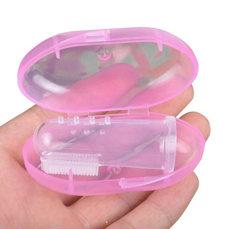 Super Soft Finger Toothbrush for Dogs and Cats