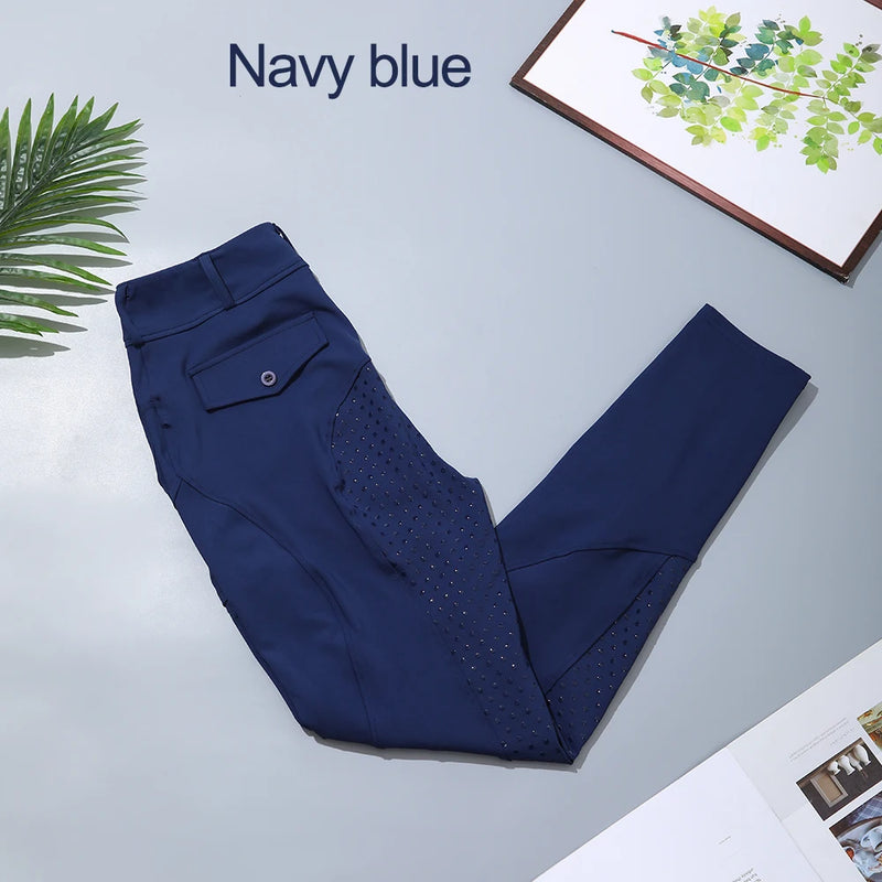 Women's Full-Seat Riding Breeches for Equestrian Training