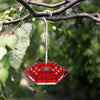 Hexagonal Hanging Bird Feeder for Garden and Patio