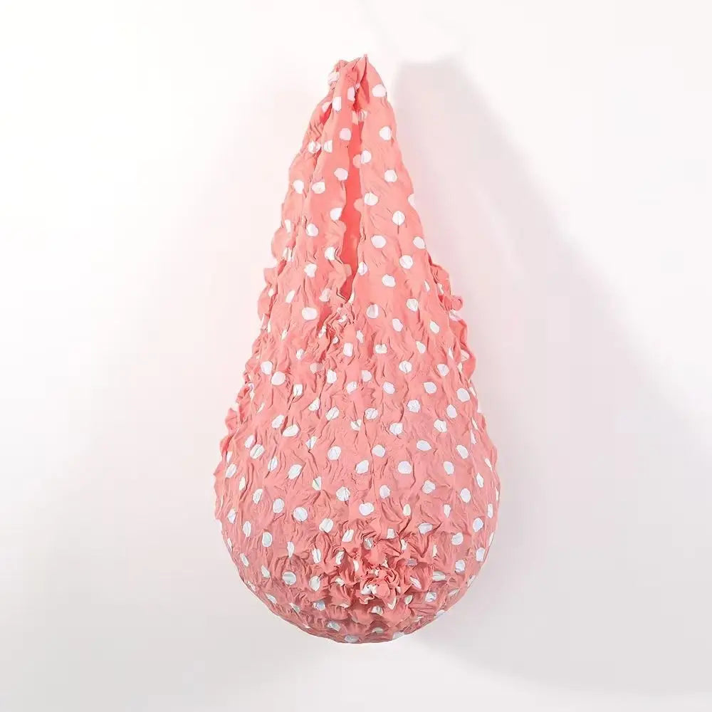 Foldable Reusable Bubble Shopping Bag with Expandable Storage