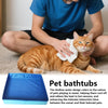 Foldable Dog Wading Pool for Small Pets with Non-Slip Base