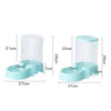 Automatic Pet Feeder with Drinking Bowl Large Capacity 3.8L