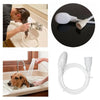 Pet Bath Shower Sprayer with Adjustable Flow and Extended Hose