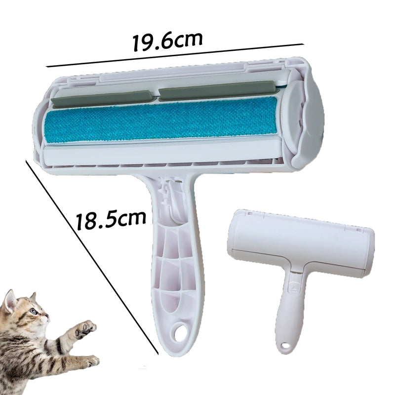 Self-Cleaning Pet Hair Removal Mitts & Rollers Set