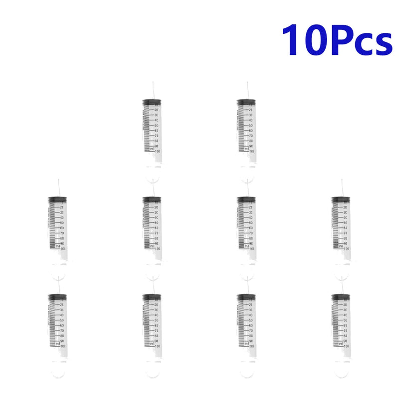 100 ml Reusable Plastic Liquid Measuring Syringe for Feeding