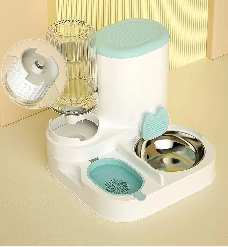 Distributeur automatique de nourriture et d'eau pour animaux
