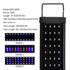 Lampe LED Réglable pour Aquarium avec Spectre RGB de Croissance des Plantes