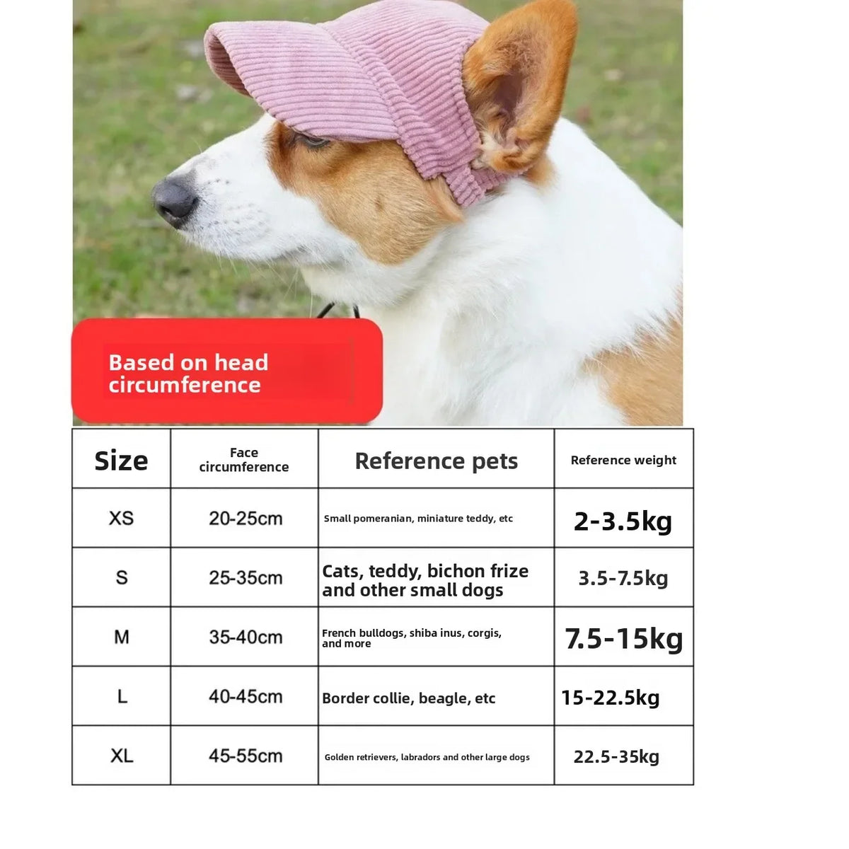 Adjustable Baseball Cap for Large Dogs – Comfortable Outdoor Pet Hat