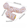 Foldable Cat Play Tunnel with S-Shaped Design
