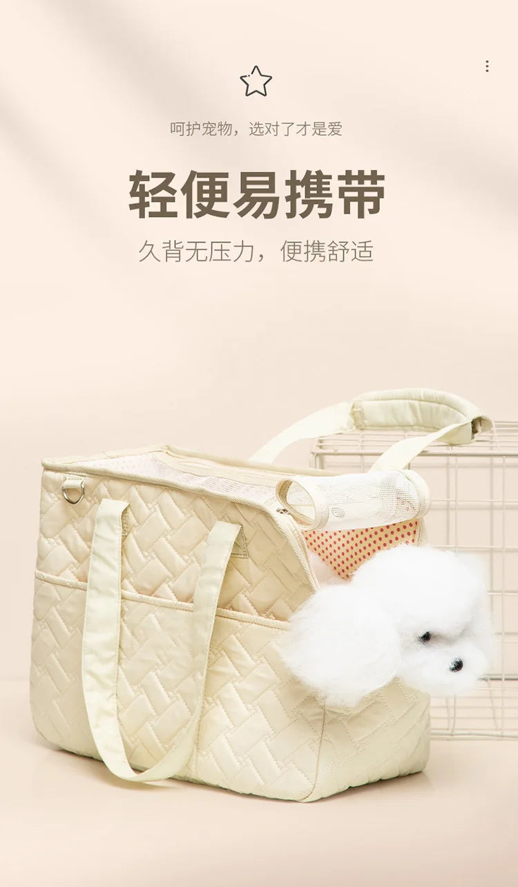 Breathable Travel Pet Carrier Bag for Small Dogs and Cats