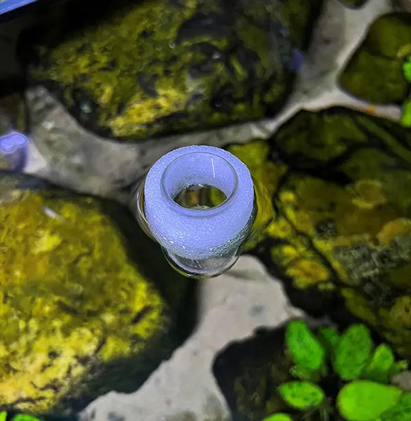 Clear Acrylic Aquarium Feeding Cup Ring Anti-drift Betta Fish Feeder