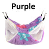 Double Layer Fleece Hanging Hammock Bed for Small Pets