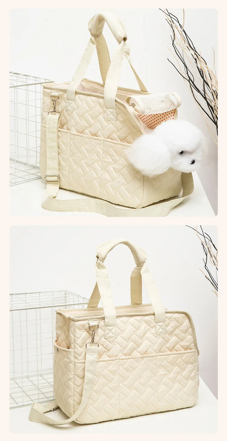 Breathable Travel Pet Carrier Bag for Small Dogs and Cats