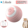 Interactive Rolling Cat Toy with Faux Tail