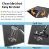 Double-Layer Waterproof Cat Litter Mat with Non-Slip Base