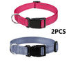 Decorative Nylon Dog Collar with Buckle Closure