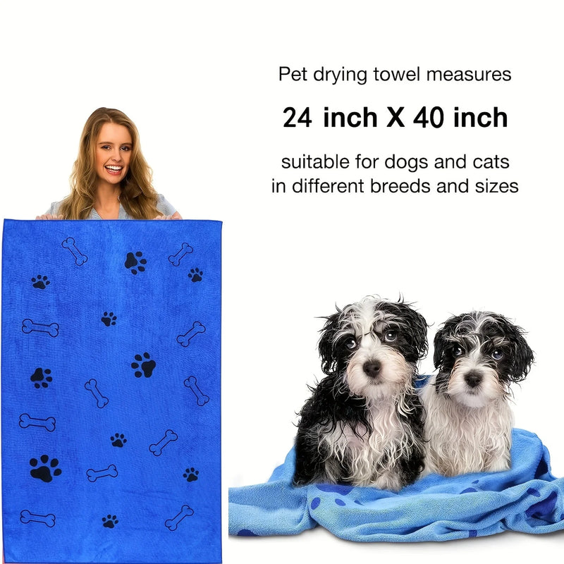Serviette en microfibre à séchage rapide pour chien
