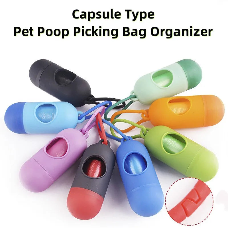 Eco-Friendly Biodegradable Dog Poop Bags with Dispenser