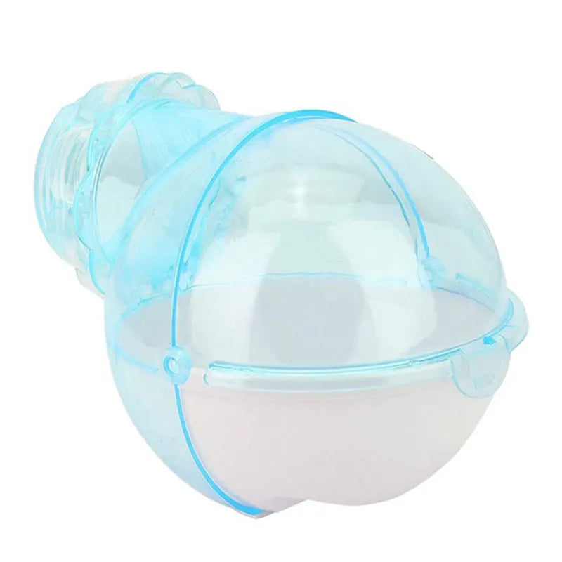 Bac à bain de sable translucide pour hamster