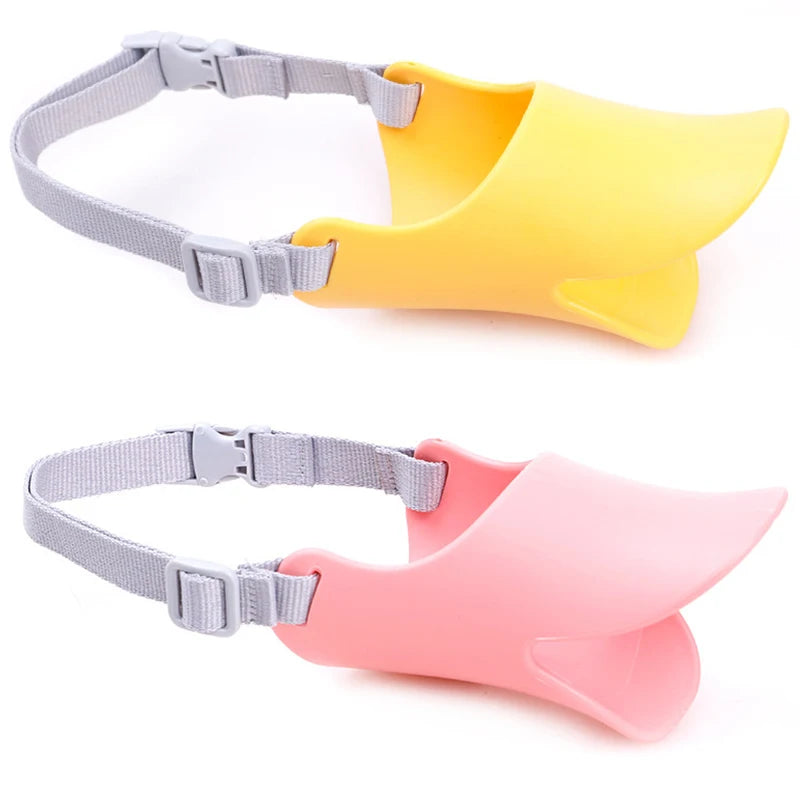 Cute Duck Bill Dog Muzzle for Small Breeds