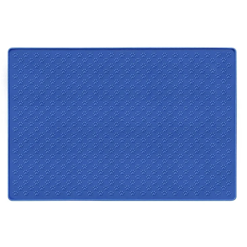 Alfombrilla de Silicona Impermeable para Alimentación de Mascotas
