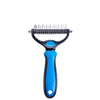 Brosse de toilettage anti-démêlage à double face pour animaux