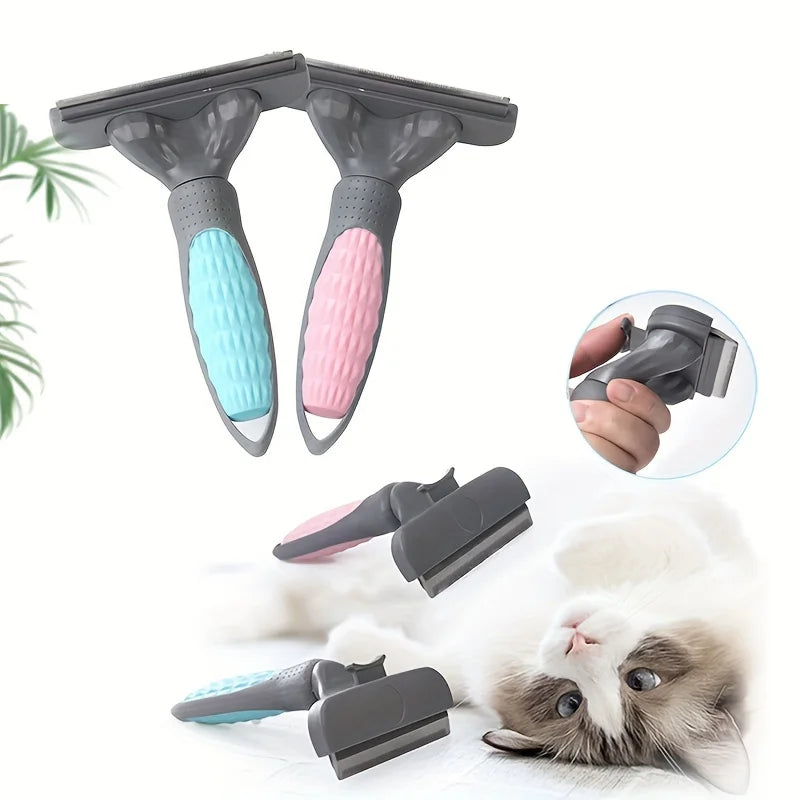 Peine Deslanador Ergonómico para Perros y Gatos