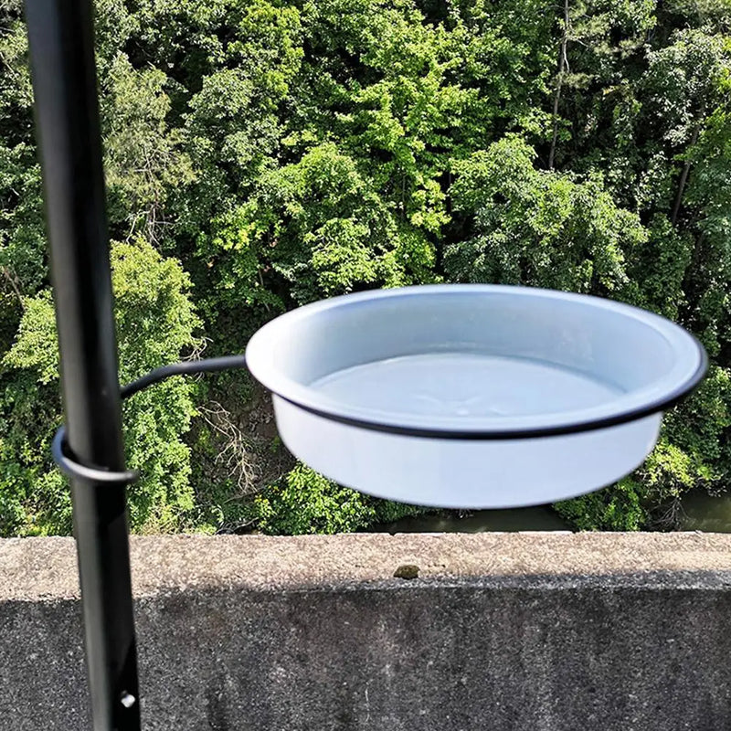 Abreuvoir et Mangeoire Transparent pour Oiseaux à Suspendre