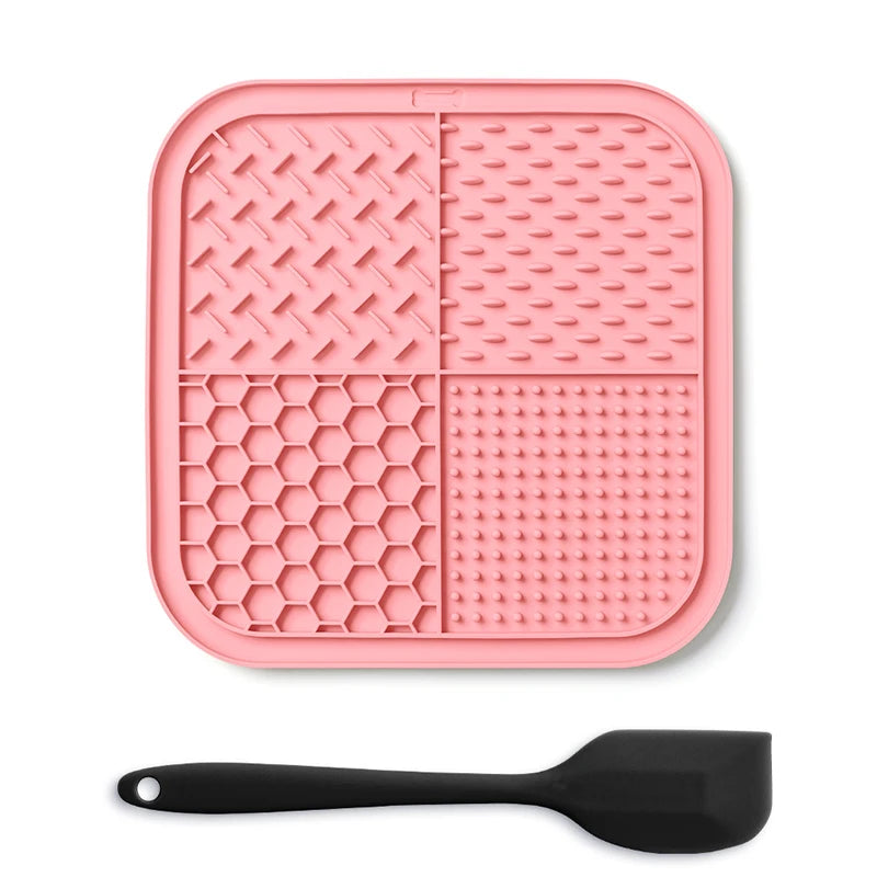 Silicone Lick Mat for Dogs and Cats – Anxiety Relief & Slow Feeding