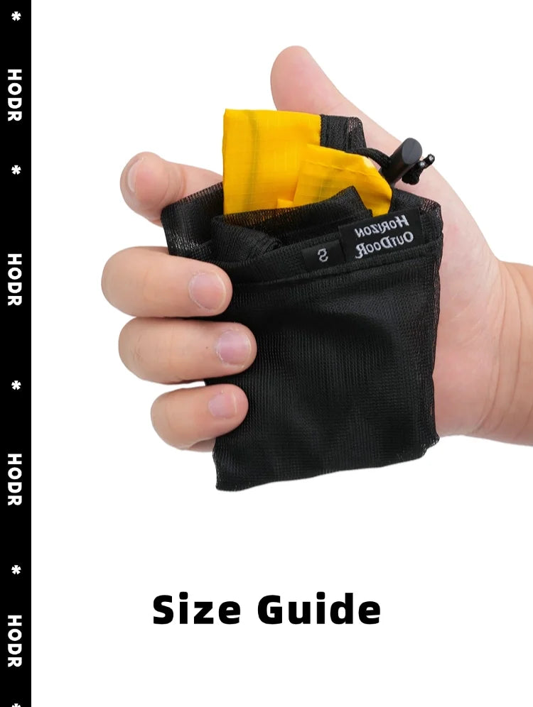 Ultralight Mesh Storage Bags with Drawstring Closure