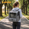 Foldable Pet Carrier Backpack for Cats and Small Dogs