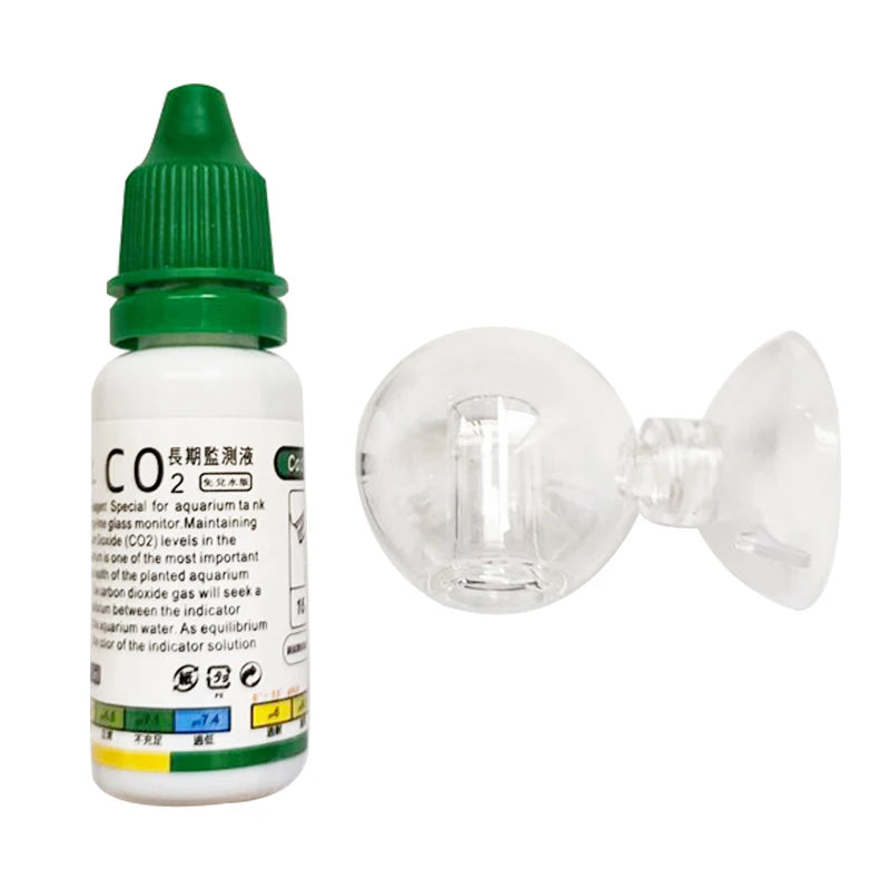 Aquarium CO2 Drop Checker mit Indikatorlösung