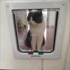 Weatherproof Pet Door Flap with 4-Way Locking Security
