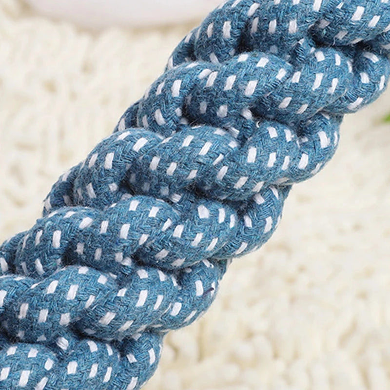 Double-Ring Cotton Rope Dog Toy