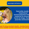 Clear Waterproof Dog Raincoat with Adjustable Hood