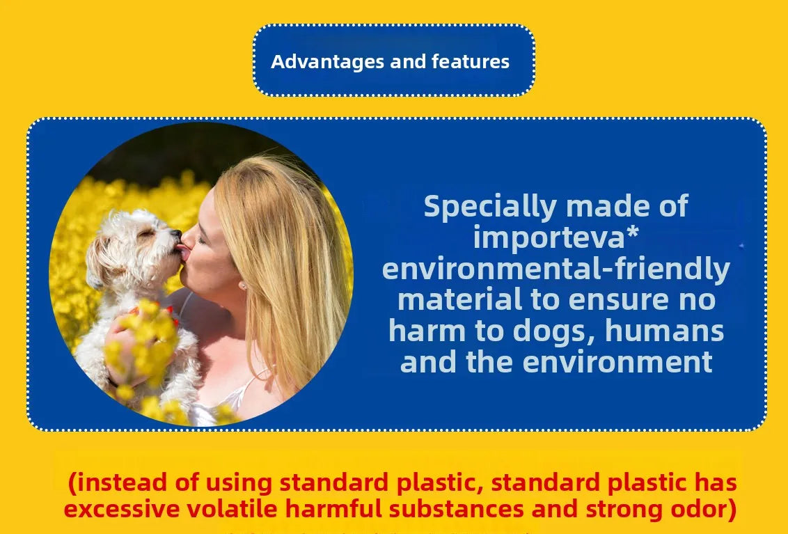 Clear Waterproof Dog Raincoat with Adjustable Hood