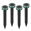 Solar Powered Ultrasonic Pest Repeller for Yard and Garden
